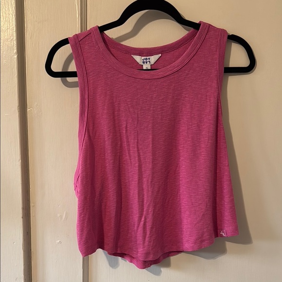 JoyLab Ribbed Cropped Tank Top - Picture 1 of 3